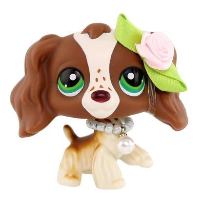 Miniature Animal Figurine Collection: Cats, Dogs, Puppies, Kittens, and Foxes