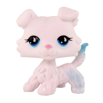 Miniature Animal Figurine Collection: Cats, Dogs, Puppies, Kittens, and Foxes