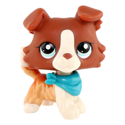 Miniature Animal Figurine Collection: Cats, Dogs, Puppies, Kittens, and Foxes