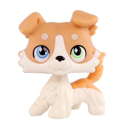Miniature Animal Figurine Collection: Cats, Dogs, Puppies, Kittens, and Foxes