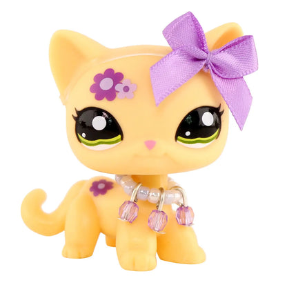 Miniature Animal Figurine Collection: Cats, Dogs, Puppies, Kittens, and Foxes