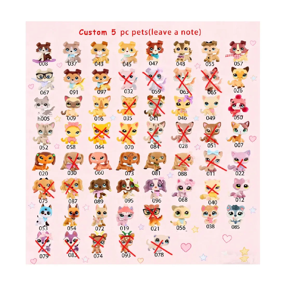 Miniature Animal Figurine Collection: Cats, Dogs, Puppies, Kittens, and Foxes
