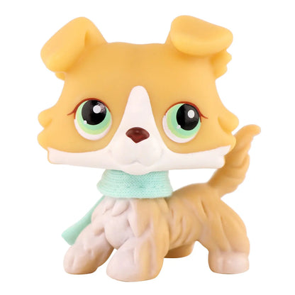 Miniature Animal Figurine Collection: Cats, Dogs, Puppies, Kittens, and Foxes