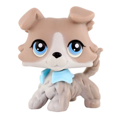 Miniature Animal Figurine Collection: Cats, Dogs, Puppies, Kittens, and Foxes