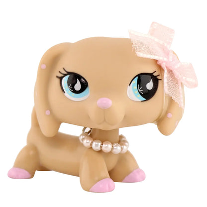Miniature Animal Figurine Collection: Cats, Dogs, Puppies, Kittens, and Foxes