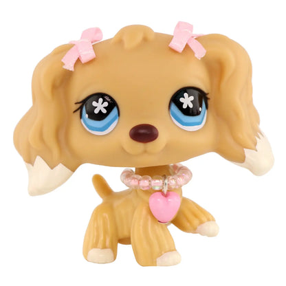 Miniature Animal Figurine Collection: Cats, Dogs, Puppies, Kittens, and Foxes