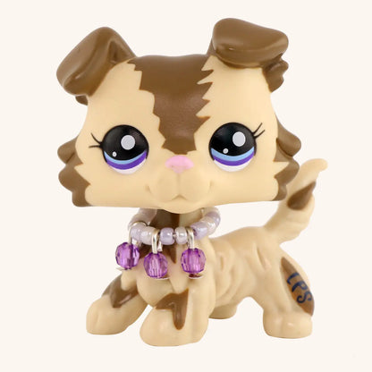 Miniature Animal Figurine Collection: Cats, Dogs, Puppies, Kittens, and Foxes