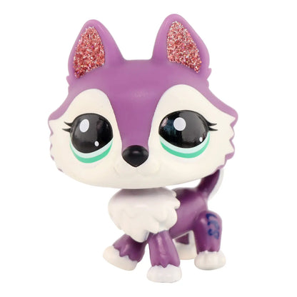 Miniature Animal Figurine Collection: Cats, Dogs, Puppies, Kittens, and Foxes